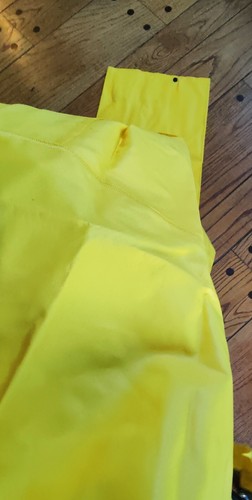 New Bata Tuftex Rain Work Wear 3 pc Heavy Duty Jacket w/ Hood & Bibs/Pants XXL - Picture 6 of 10