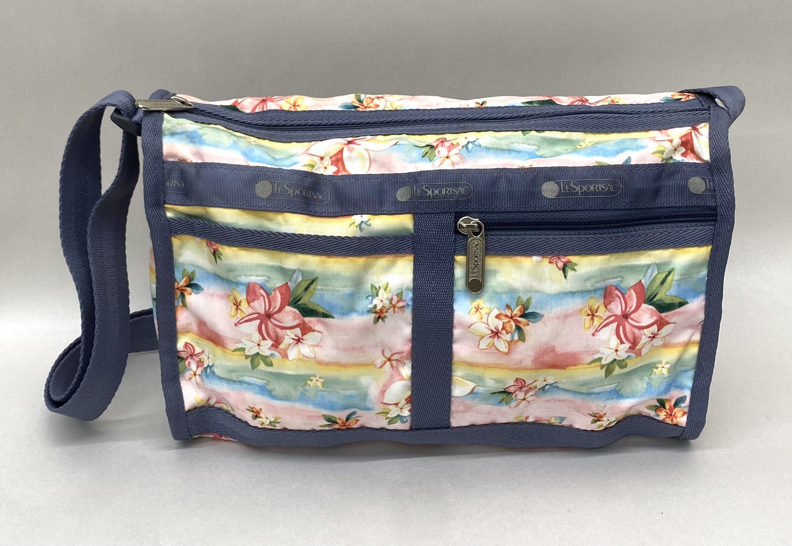 LeSportsac Plumeria Rainbow Crossbody Bag Hawaii Excl… Gem