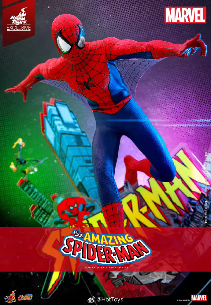 Hot Toys CMS015 MARVEL COMICS 1/6 SPIDER-MAN Action Figure Model