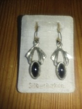 silberohrringe 925 mit Turmalin