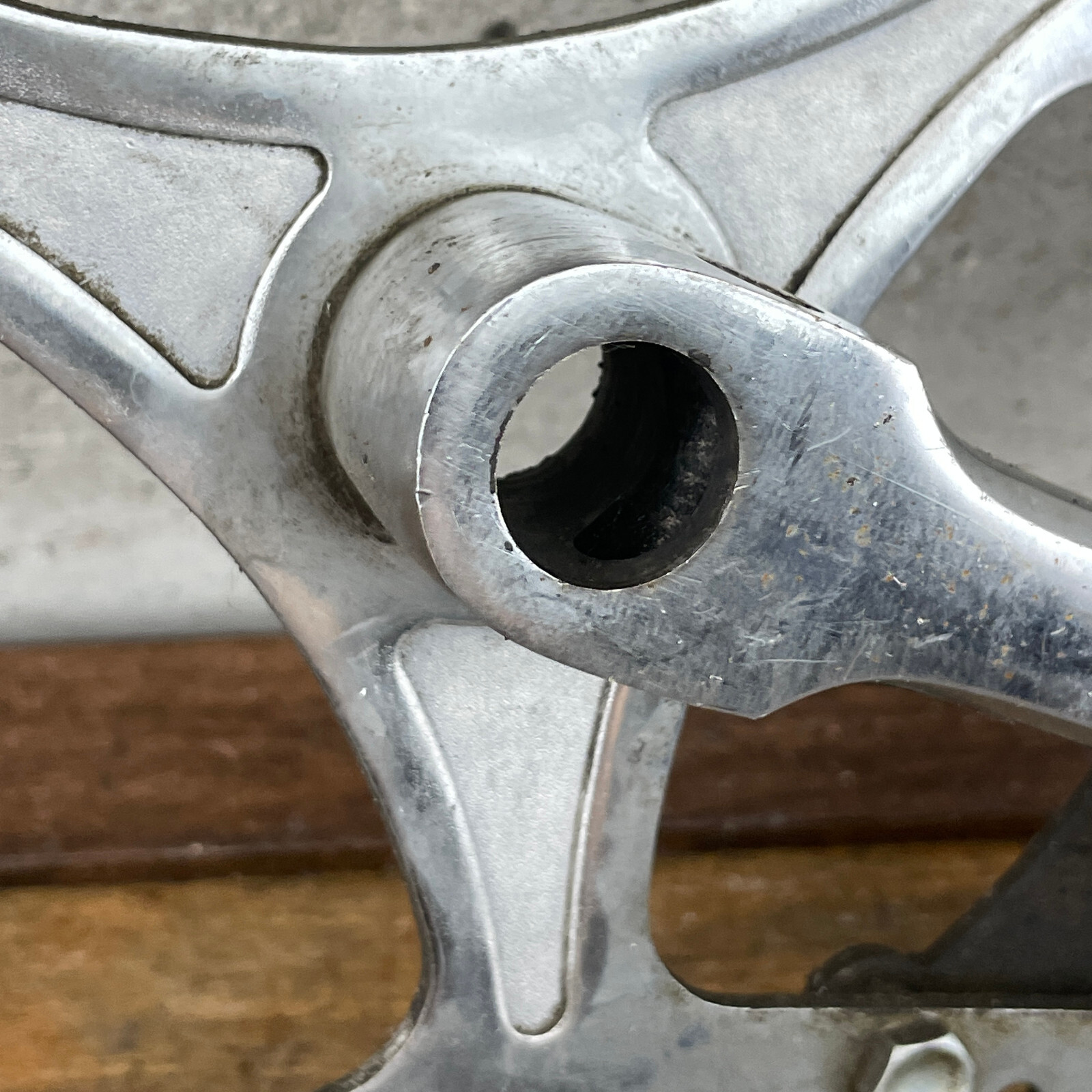 vintage raleigh crankset