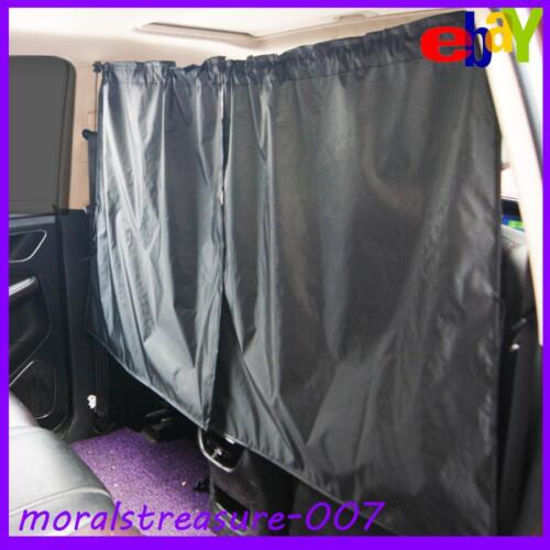 Car Privacy Screen Curtains Insulated Car Sunshade for Truck (Single Laye 3Pcs) - Picture 1 of 9