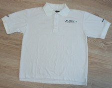 2012 F1 Petronas Grand Prix Polo T-Shirt White Size L Kuala Lumpur.
