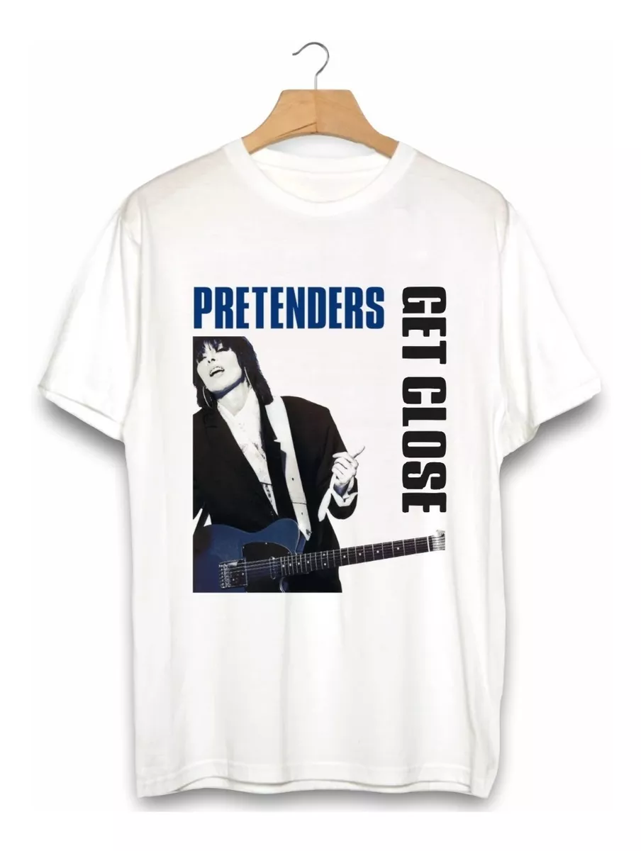 Pretenders Get Close Band Heavy Cotton Full Size Unisex White Tee SE130
