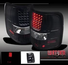 04-08 FORD F-150 STYLESIDE LED ALTEZZA TAIL BRAKE LIGHT REAR LAMP BLACK 05 06 07