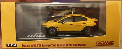 tarmac works 1:64 Subaru WRX STI Taxi Taiwan Exclusive