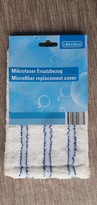 Microfaser 1 Stck. Ersatzbezug 9,5x42cm blau/weiß ***unbenutzt*** in OVP
