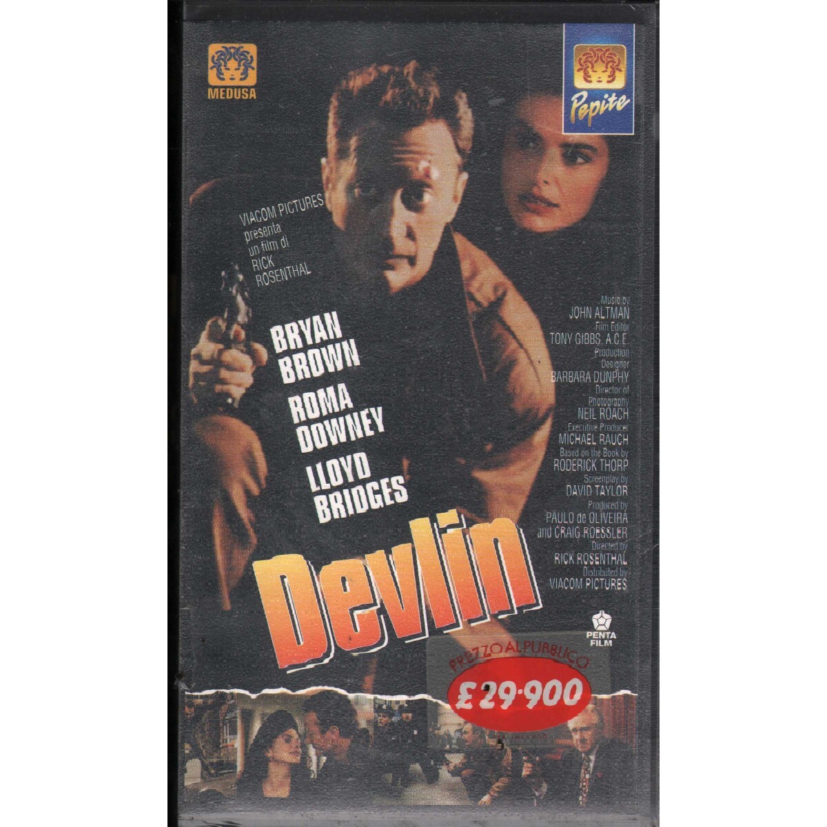 Devlin VHS Rick Rosenthal Univideo - 1035502 Sealed
