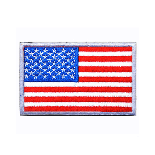 EE. UU. PARCHES BORDADOS BANDERA AMERICANA INSIGNIA DEL EJÉRCITO DE ESTADOS UNIDOS PARCHE GANCHO - Imagen 5 de 5