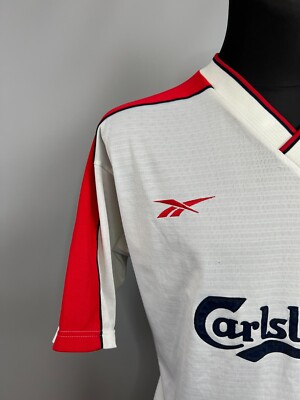 LIVERPOOL 1998 2000 AWAY SHIRT VINTAGE FOOTBALL SOCCER JERSEY