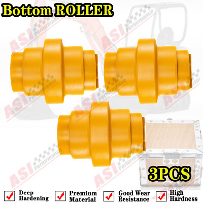 3 PCS Track Roller Bottom Roller For CATERPILLAR CAT 302.4D Excavator