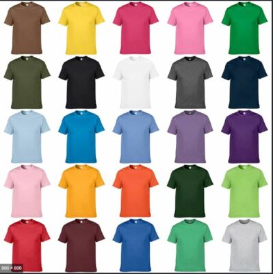 NEW! JERZEES/Gildan T-shirts S-5XL Unisex All Sizes and Colors