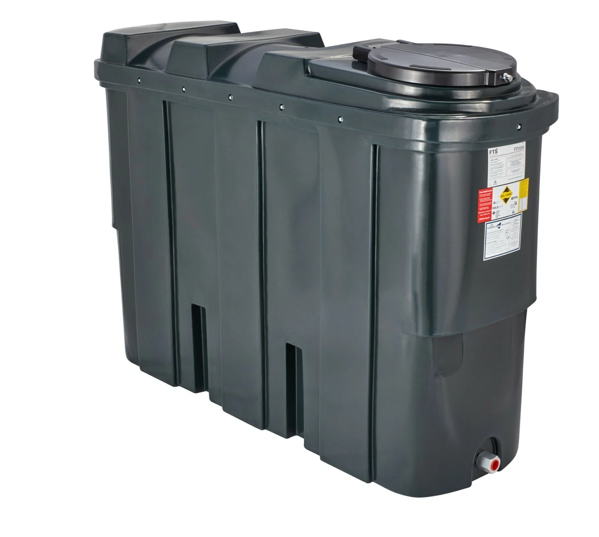 FTS 1000L BUNDED Domestic Heating Oil Tank u0026amp; Watchman u0026amp; Outlet Kit  48hr Delivery | eBay