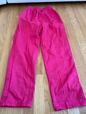 vintage girls pink pants youth 14 made in the usa