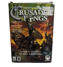 Paradox Interactive Computer Game Crusader Kings Complete in Box