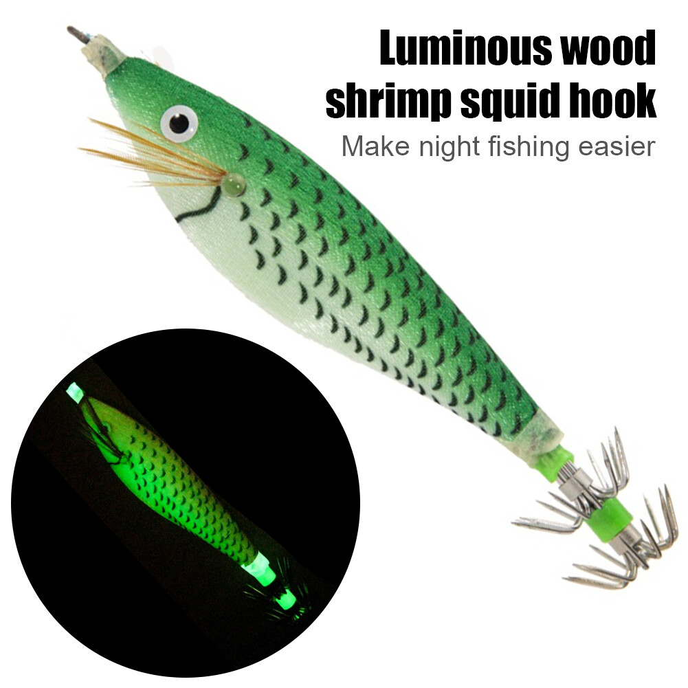 Fluorescent Fishing Lure BuiltIn Bead Glow In Dark Night Fishing Tools