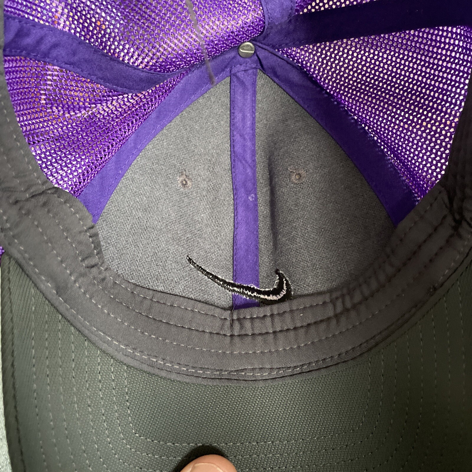 Nike Golf VRS RZN Hat Size L/XL True Tour Fitted Flexfit Cap Gray