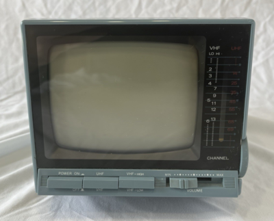 #ad Vintage IMA Hi Tech 5quot; Portable TV Retro Mini Television Tested Working $34.99
