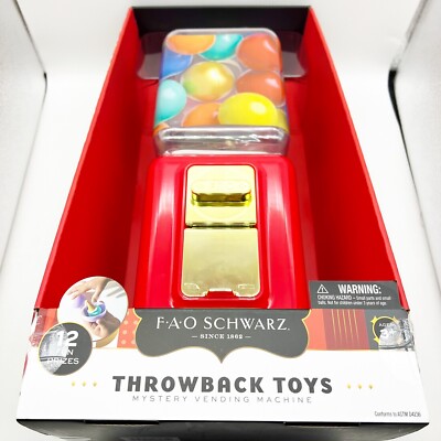 FAO Schwarz Throwback Toys Mystery Capsule Vending Machine Target