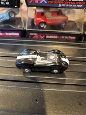 ORIGINAL AURORA T-JET # 1431, McLAREN  ELVA BLACK/WHITE