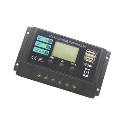 Enhance Your Solar System With 10A 30A Solar Charge Controller LCD 12V 24V