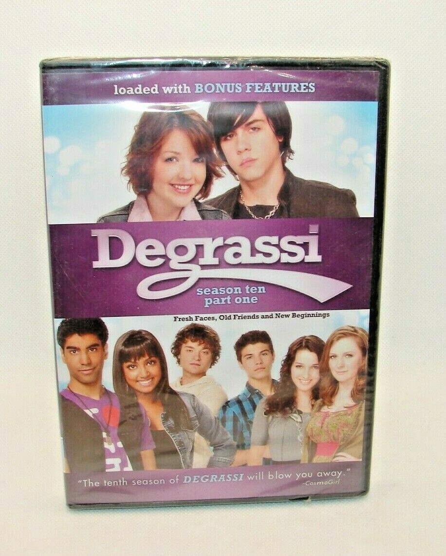 Degrassi Season 10, Part (Keepcase) DVD *Brand New* Sealed!!!