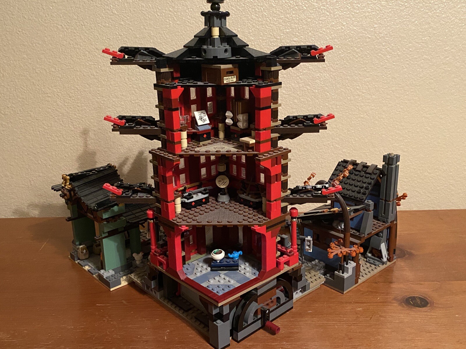 lego ninjago temple of airjitzu ebay