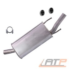 ENDSCHALLDÄMPFER AUSPUFF SCHALLDÄMPFER FÜR OPEL CORSA B 1.2 1.4 1.5 TD 1.7 D
