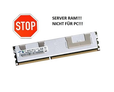 Samsung M393B5170EH1-CH9 4GB DIMM DDR3 1333 MHz PC3-10600R CL9 ECC RDIMM RAM REG