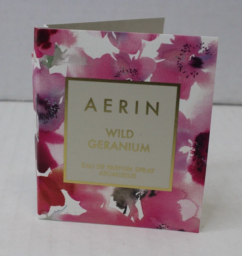 AERIN Wild Geranium Eau De Parfum Sample Spray Size 0.05 fl oz NEW