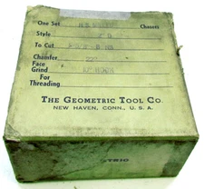 Geometric 1-5/8"-8  2" D Chaser Set 