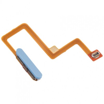 Button Fingerprint Compatible For Xiaomi Redmi Note 11 pro Plus 0.2oz On Blue