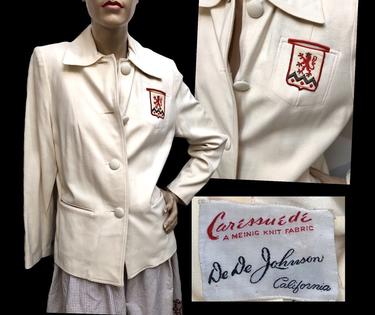 ENSENADA 50s ギャバジャン vintage gab jacket