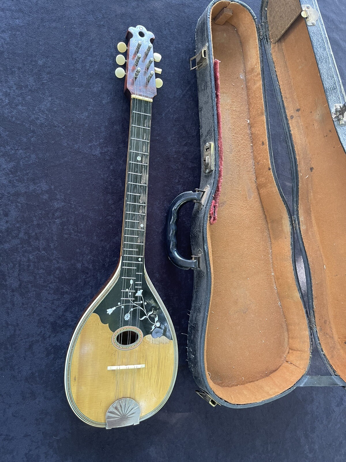Rare Croatian Serbian Prim Tamburitza Mandolin 1920’s Instrument Bencic ...