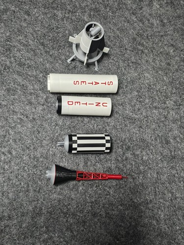1:60 Scale NASA Gemini TitanII + Redstone Launch Vehicle Rocket Model Painted - Picture 15 of 17