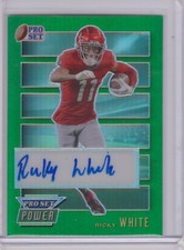 2024 Leaf GREEN PRISMATIC Ricky White UNLV SP RARE AUTO #1/5