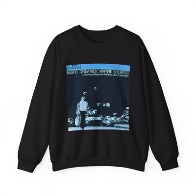 Wayne Shorter Night Dreamer Graphic Print Unisex Heavy Blend Crewneck Sweatshirt