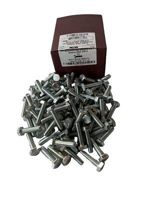 M10 x 40 mm Schrauben Sechskant Gewindestift DIN933 BZP Zink hochfest 100er Box 1,50