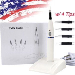 2PCS Dental Endo Gutta Teeth Whitening Tooth Gum Cutter Cutta Percha with 4 Tips