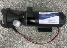 12V RV Portable Macerator Waste Pump for Sewage, 12GPM Quick Self-Priming Sewage