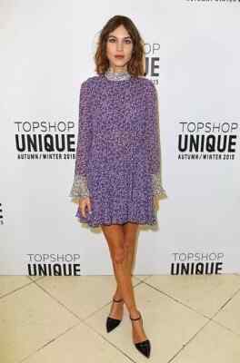 Rare Topshop Unique Ottoline Purple Floral Silk Dress UK 12 40 8 ASO Alexa Celeb