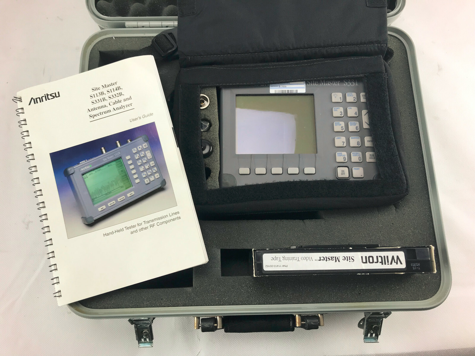 Wiltron Site Master S331 + 2x 22N50 Master + 1x SM/PL Anritsu Network Analyzer