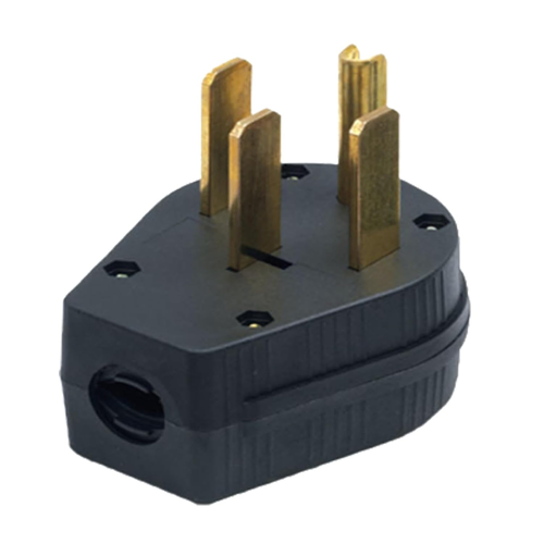 Nema 14-50P Plug 50 Amp 125/250 Volt Plug with 3 Pole 4 Wire Heavy Duty Spec - Picture 8 of 12