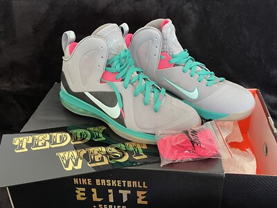 NIKE LeBron 9 Elite ''South Beach''  / NEW / EU 47 - US 12.5 / 516958-001