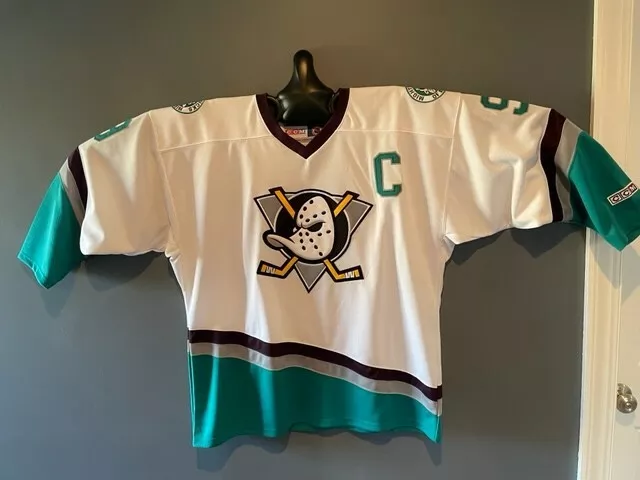 Anaheim Mighty Ducks Nike Sewn Ice Hockey NHL Jersey XL