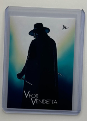 V For Vendetta Artist Signed  Remember The Fifth Of November  Trading Card 2/10