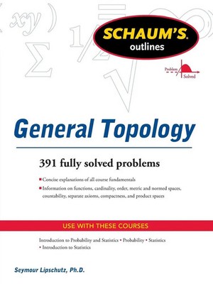 Schaums Outline of General Topology Seymour Lipschutz Taschenbuch Englisch 2011