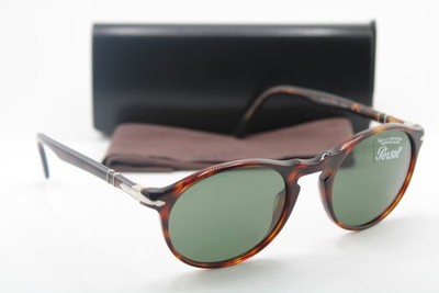 ルイ NEW PERSOL P 3204-S 24/31 BROWN HAVANA AUTHENTIC SUNGLASSES 54-21