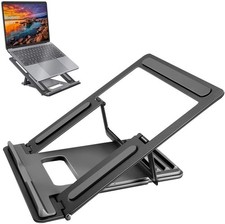 Portable Adjustable Aluminum alloy Laptop Stand Notebook Holder Foldable w/ Box