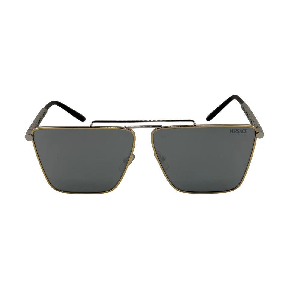 Gafas de sol Versace VE2266 doradas/plateadas espejadas 64 mm 11 mm 145 mm - 1514/1U Foto 2 de 4